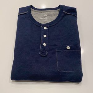 Tommy Bahama Men’s Martin Bay Long Sleeved Henley